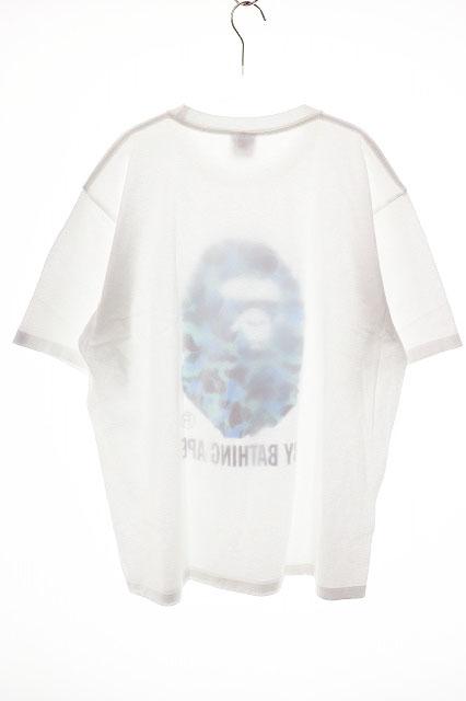 中古】アベイシングエイプ A BATHING APE ABC CAMO TEE WHITE 2XL