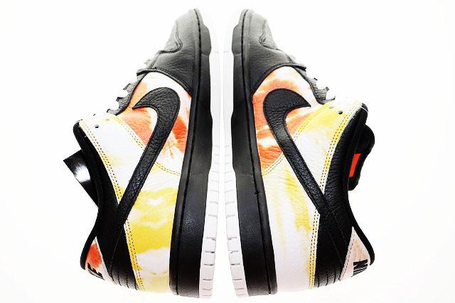 【中古】ナイキ NIKE SB DUNK LOW PRO QS RAYGUNS AWAY 2019 28cm TIE-DYE BQ6832-001 ダンク ロー プロ ▲■250808_3
