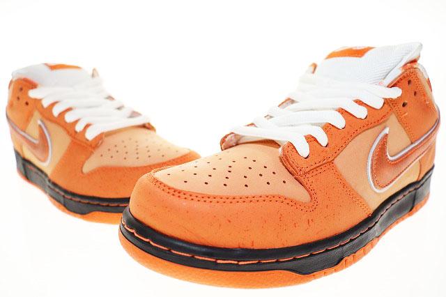 【中古】ナイキ NIKE × CONCEPTS SB DUNK LOW OG QS ORANGE FROST コンセプツ ダンク ロー オレンジ ロブスター