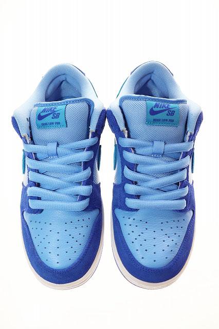 【中古】ナイキ NIKE SB DUNK LOW PRO RACER BLUE BLUE RASPBERRY 25.5cm DM0807-400 ダンク ロー プロ ▲■250821