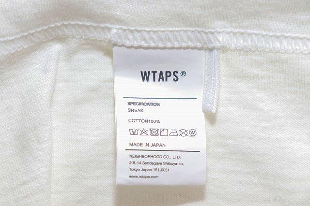 中古】ダブルタップス WTAPS FORTLESS TEE WHITE SIZE 04 フォートレス