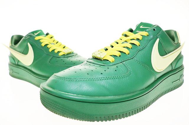【中古】ナイキ NIKE × AMBUSH AIR FORCE 1 LOW SP PINE GREEN アンブッシュ エア フォース ロー パイン グリーン
