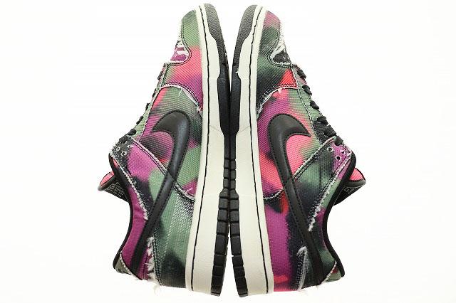 【中古】ナイキ NIKE DUNK LOW RETRO PRM GRAFFITI PINK BLACK 27.5cm DM0108-002 ダンク ロー レトロ ▲■250811