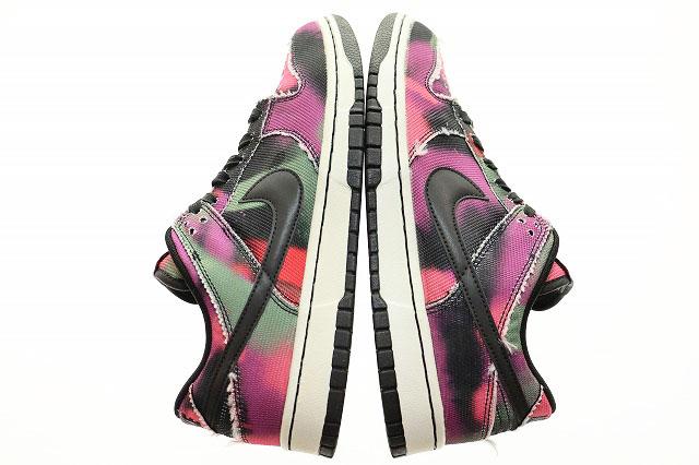 【中古】ナイキ NIKE DUNK LOW RETRO PRM GRAFFITI PINK BLACK 27.5cm DM0108-002 ダンク ロー レトロ ▲■250811