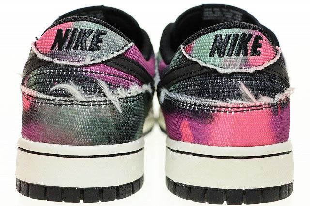 【中古】ナイキ NIKE DUNK LOW RETRO PRM GRAFFITI PINK BLACK 27.5cm DM0108-002 ダンク ロー レトロ ▲■250811