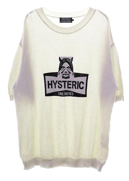【中古】ヒステリックグラマー HYSTERIC GLAMOUR UNLIMITED アンリミテッド ジャカード プルオーバー カットソー