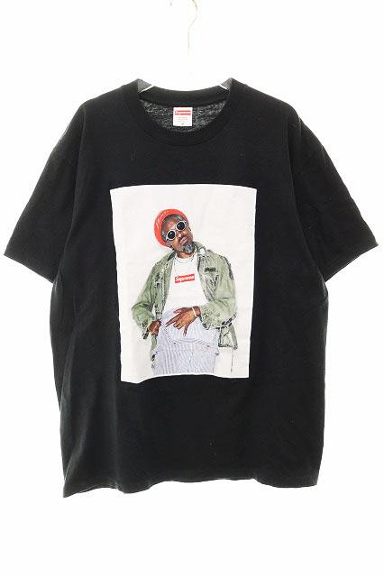 【中古】シュプリーム SUPREME 22AW ANDRE 3000 TEE BLACK M アンドレ フォト Tシャツ プリント 半袖 ☆AA★250922