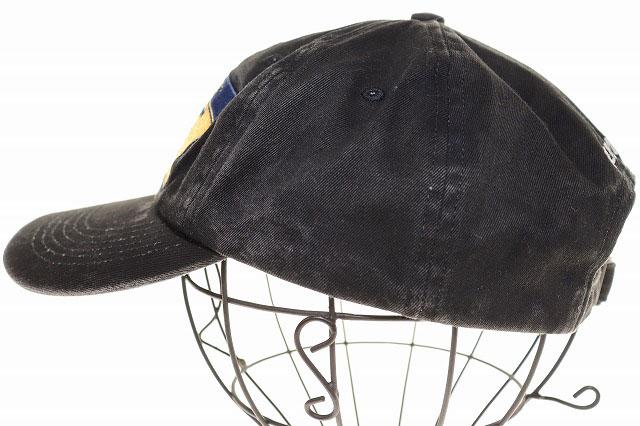 中古】シュプリーム SUPREME 25SS LICENSE PLATE 6PANEL CAP BLACK