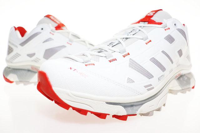 【中古】サロモン Salomon × KITH XT-4K 28cm 477718 キス ホワイト ローカット 【ブランド古着ベクトル】▲■251002 メンズ