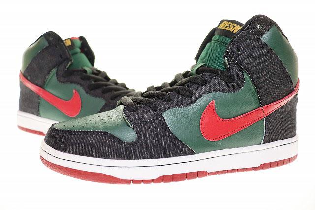【中古】ナイキ NIKE SB DUNK HIGH PREMIUM RESN 27.5cm 313171-362 ダンク ハイ プレミアム ▲■250822