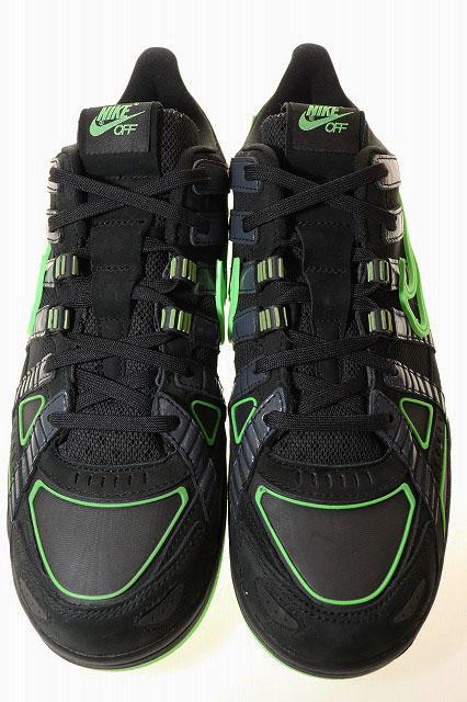 中古】ナイキ NIKE × OFFWHITE AIR RUBBER DUNK BLACK 29cm オフ