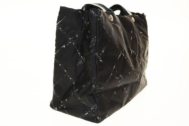 【中古】シャネル CHANEL 旧 トラベルライン トートバッグ フランス製 ブラック ☆AA★●▲251025 レディース 中古】シャネル CHANEL 旧 トラベルライン トートバッグ フランス製