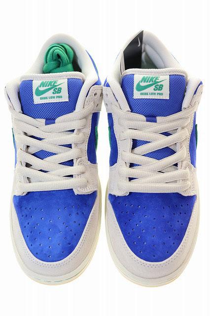 中古】ナイキ NIKE SB DUNK LOW PRO PHANTOM MALACHITE HYPER ROYAL