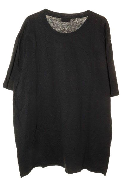 【中古】サンローラン パリ SAINT LAURENT PARIS BLACK M 480406 スクリプト ロゴ Ｔシャツ ブラック ☆AA★260319_1