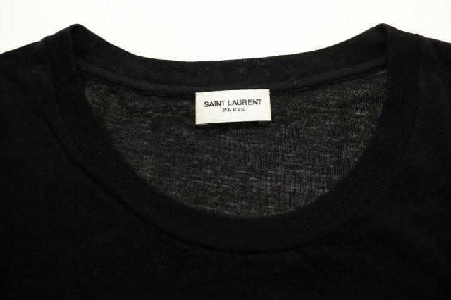 【中古】サンローラン パリ SAINT LAURENT PARIS BLACK M 480406 スクリプト ロゴ Ｔシャツ ブラック ☆AA★260319_3