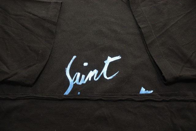 【中古】サンローラン パリ SAINT LAURENT PARIS BLACK M 480406 スクリプト ロゴ Ｔシャツ ブラック ☆AA★260319_5
