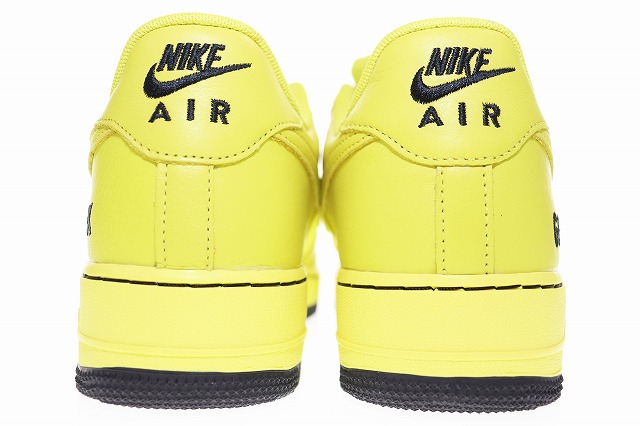 【中古】ナイキ NIKE AIR FORCE 1 GORE-TEX GTX DYNAMIC YELLOW BLACK 27.5cm エア フォース ワン ゴアテックス ▲■250819
