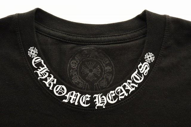 【中古】クロムハーツ CHROME HEARTS ネックロゴ ポケット Tシャツ Mサイズ 408129111******756 半袖 ☆AA★251020_4