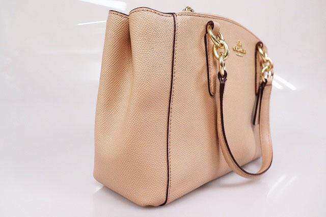 【中古】コーチ COACH 2WAY クリスティ キャリーオール ショルダーバッグ F57523 ハンドバッグ レザー ●▲260124_6