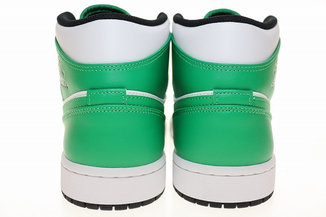 【中古】ナイキ NIKE AIR JORDAN 1 MID LUCKY GREEN 27.5cm エア ジョーダン ミッド ラッキーグリーン ▲■250828