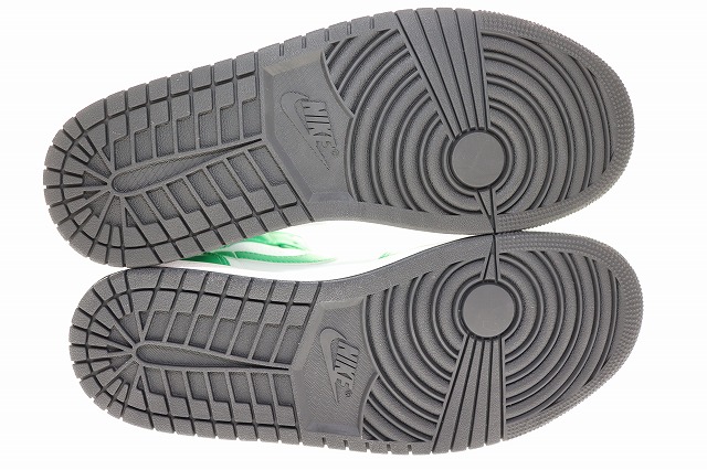 【中古】ナイキ NIKE AIR JORDAN 1 MID LUCKY GREEN 27.5cm エア ジョーダン ミッド ラッキーグリーン ▲■250828