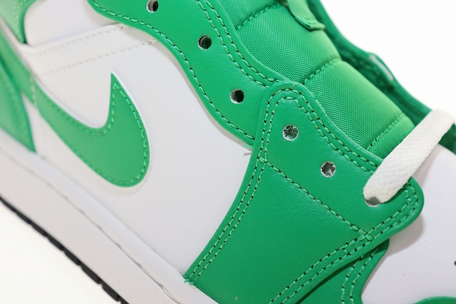 【中古】ナイキ NIKE AIR JORDAN 1 MID LUCKY GREEN 27.5cm エア ジョーダン ミッド ラッキーグリーン ▲■250828