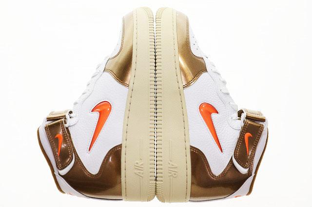 【中古】ナイキ NIKE AIR FORCE 1 MID QS ALE BROWN 27.5cm DH5623-100 エア フォース ミッド ▲■250831