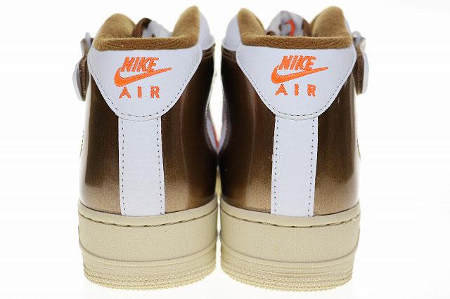 【中古】ナイキ NIKE AIR FORCE 1 MID QS ALE BROWN 27.5cm DH5623-100 エア フォース ミッド ▲■250831