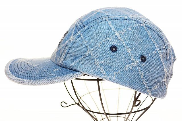 【中古】シュプリーム SUPREME 23SS PUNCHED DENIM CAMP CAP パンチ デニム キャンプ キャップ 帽子 ☆AA★▲251028 中古】シュプリーム SUPREME 23SS PUNCHED DENIM CAMP CAP パンチ