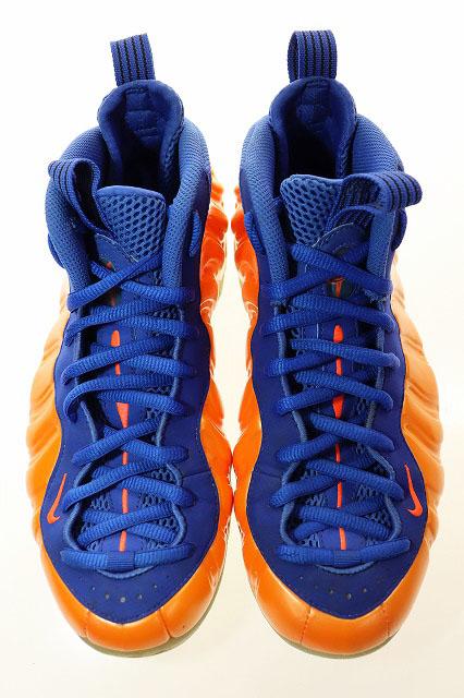 【中古】ナイキ NIKE AIR FOAMPOSITE ONE NEW YORK KNICKS 27.5cm 314996-801 エア フォームポジット ▲■250902