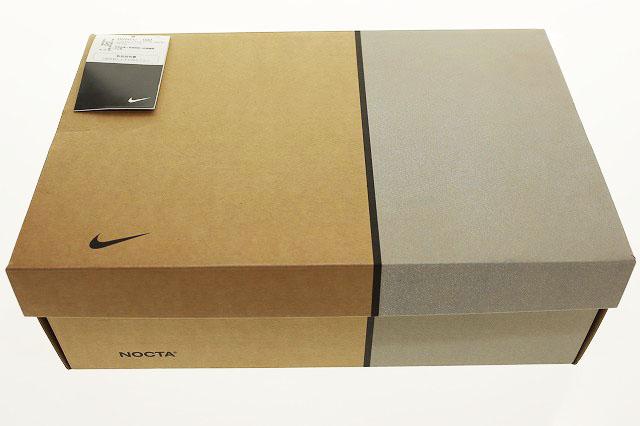 【中古】ナイキ NIKE × NOCTA HOT STEP AIR TERRA BLACK UNIVERSITY GOLD 27.5cm DH4692-002 ノクタ ▲■250901