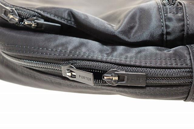 【中古】ポーター PORTER FLASH DAYPACK BLACK フラッシュ デイパック リュック ロゴ ブラック ●▲260509 メンズ_3