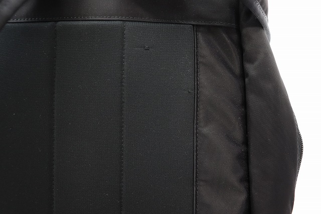 【中古】ポーター PORTER FLASH DAYPACK BLACK フラッシュ デイパック リュック ロゴ ブラック ●▲260509 メンズ_7