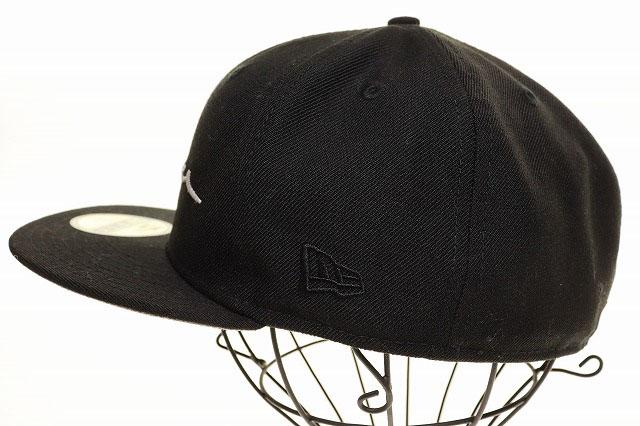 【中古】シュプリーム SUPREME 18AW CLASSIC SCRIPT NEW WRA CAP BLACK 7 1/4 57.7cm クラシック ☆AA★▲250918