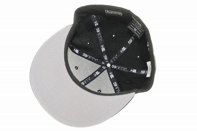 【中古】シュプリーム SUPREME 18AW CLASSIC SCRIPT NEW WRA CAP BLACK 7 1/4 57.7cm クラシック ☆AA★▲250918