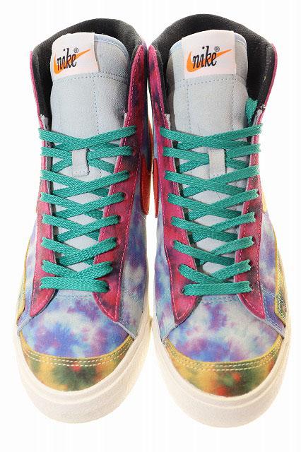 【中古】ナイキ NIKE BY YOU BLAZER MID 26.5cm DA7564-991 バイ ユー ブレーザー ミッド マルチカラー ▲250930