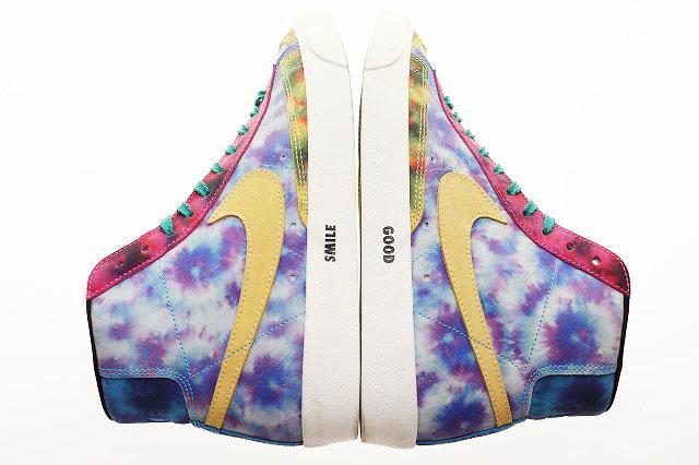 【中古】ナイキ NIKE BY YOU BLAZER MID 26.5cm DA7564-991 バイ ユー ブレーザー ミッド マルチカラー ▲250930