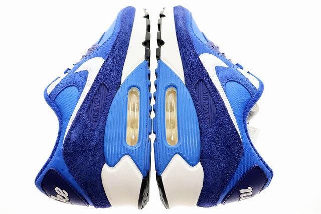 【中古】ナイキ NIKE AIR MAX 90 SE SIGNAL BLUE 2021 28.5cm FIRST USE DB0636-400 エア マックス ▲■250911