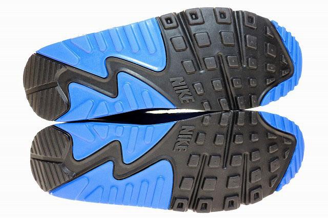 【中古】ナイキ NIKE AIR MAX 90 SE SIGNAL BLUE 2021 28.5cm FIRST USE DB0636-400 エア マックス ▲■250911