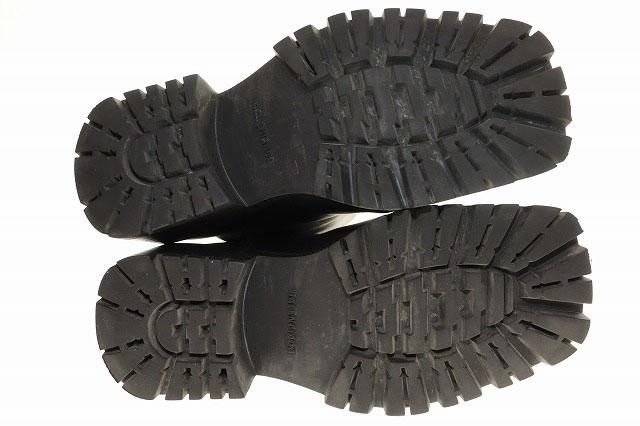 【中古】バレンシアガ BALENCIAGA TROOPER BOOT BLACK 27.5cm 678414 レザートルーパー ブーツ ☆AA★▲■251110