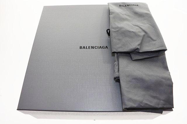 【中古】バレンシアガ BALENCIAGA TROOPER BOOT BLACK 27.5cm 678414 レザートルーパー ブーツ ☆AA★▲■251110