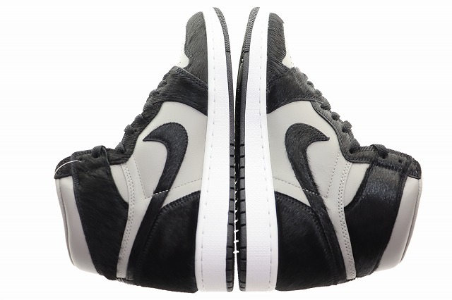 【中古】ナイキ NIKE WMNS AIR JORDAN 1 RETRO HIGH OG MEDIUM GREY 28.5cm ウィメンズ エア ジョーダン ▲■251020
