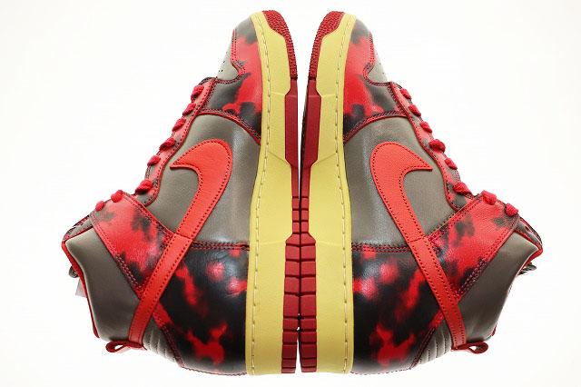 【中古】ナイキ NIKE DUNK HIGH 1985 SP RED ACID WASH 28.5cm DD9404-600 ダンク ハイ ▲■251015