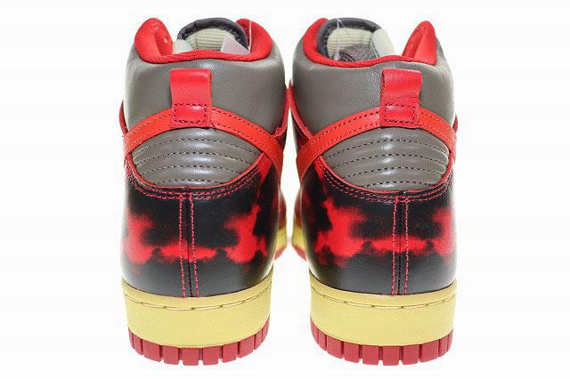 【中古】ナイキ NIKE DUNK HIGH 1985 SP RED ACID WASH 28.5cm DD9404-600 ダンク ハイ ▲■251015