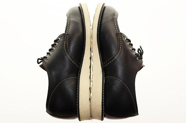 【中古】レッドウィング REDWING CLASSIC MOC OXFORD BLACK 26.5cm 8090 Dワイズ クラシック モック ▲■251124
