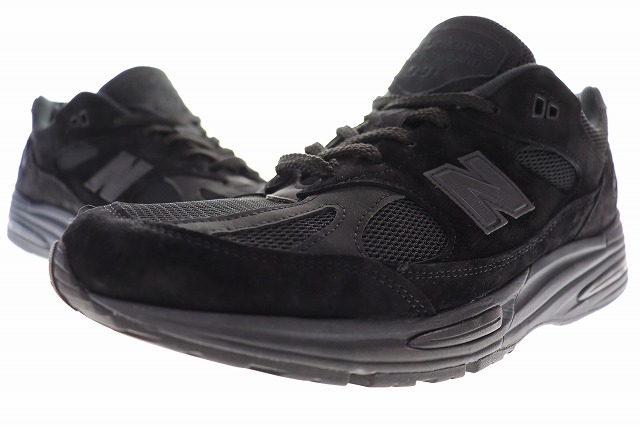 【中古】ニューバランス NEW BALANCE 991V2 U991KK2 TRIPLE BLACK MADE IN UK 29cm トリプル ブラック ▲■251006