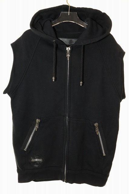 【中古】クロムハーツ CHROME HEARTS LI'L PUDGE SS BLACK L 2212-304-4500 リルパッジ ノースリーブ ☆AA★251015