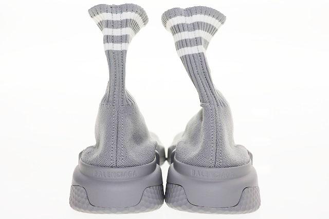 【中古】バレンシアガ BALENCIAGA × adidas 23SS SPEED TRAINER 717591 ソックス スニーカー ☆AA★●▲■251031