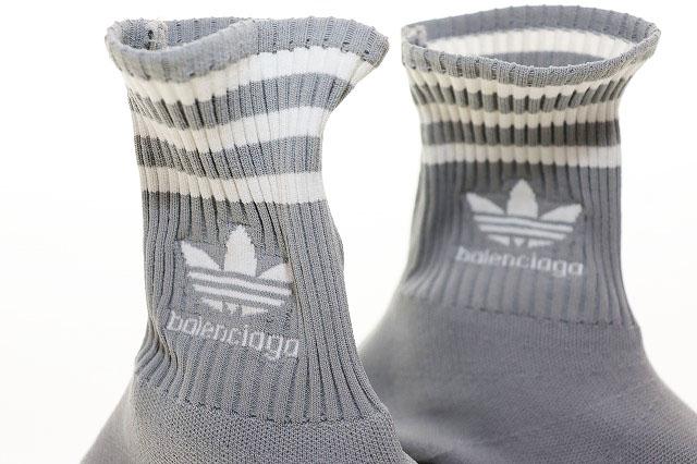 【中古】バレンシアガ BALENCIAGA × adidas 23SS SPEED TRAINER 717591 ソックス スニーカー ☆AA★●▲■251031