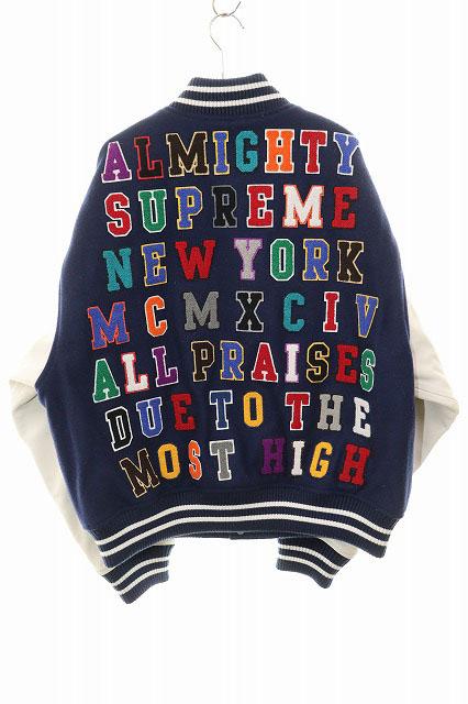 【中古】シュプリーム SUPREME 25SS PRAISES VARSITY JACKET L プレイズ バーシティ ジャケット ☆AA★251106_1